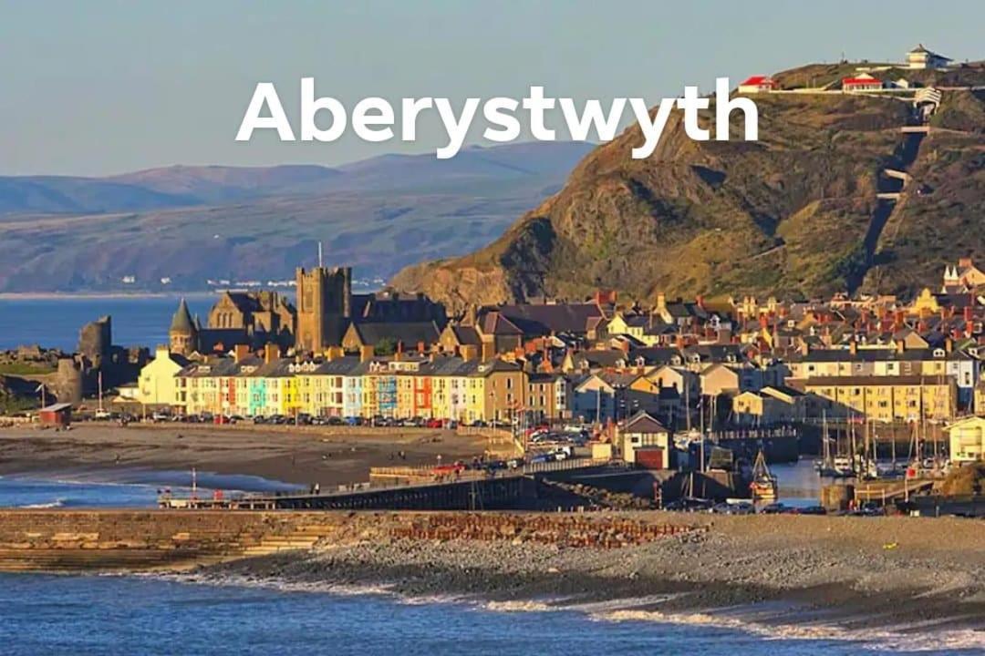 Bridge View Victorian Townhouse Central Aberystwyth Sleeps 6 Exteriér fotografie